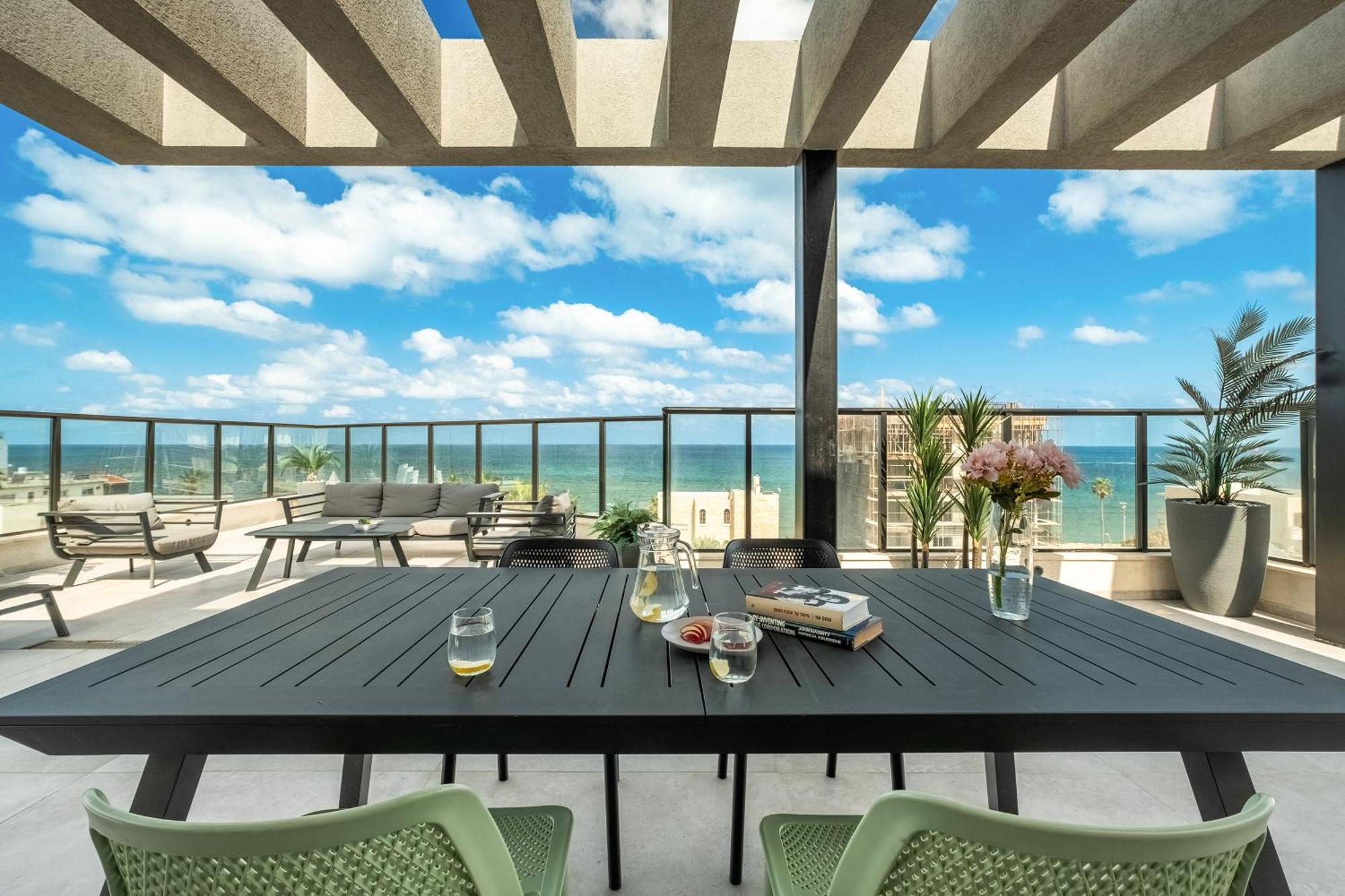 Pool & Jacuzzi Seaview Penthouse By Sea N' Rent דירה *
