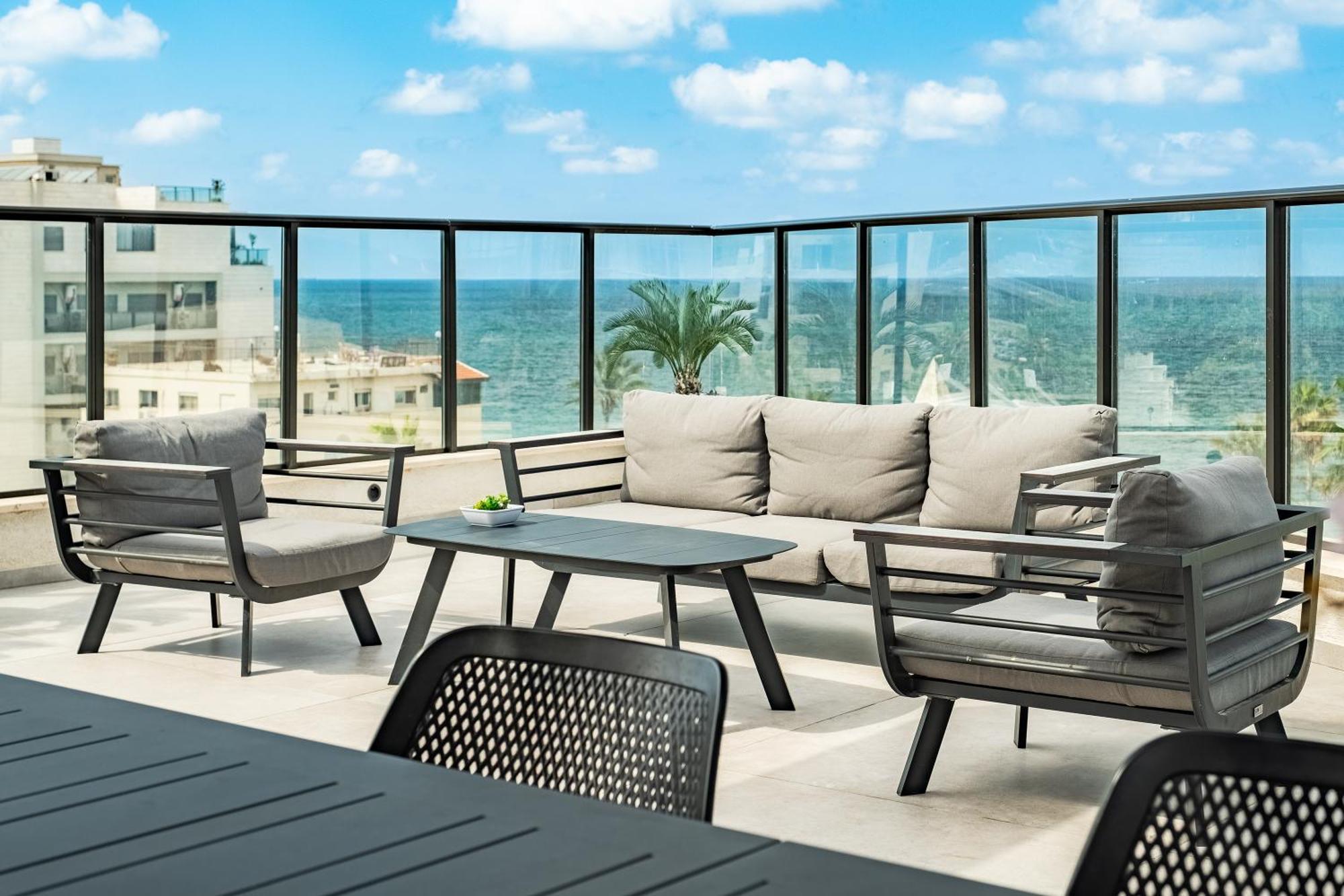 דירה Pool & Jacuzzi Seaview Penthouse By Sea N' Rent