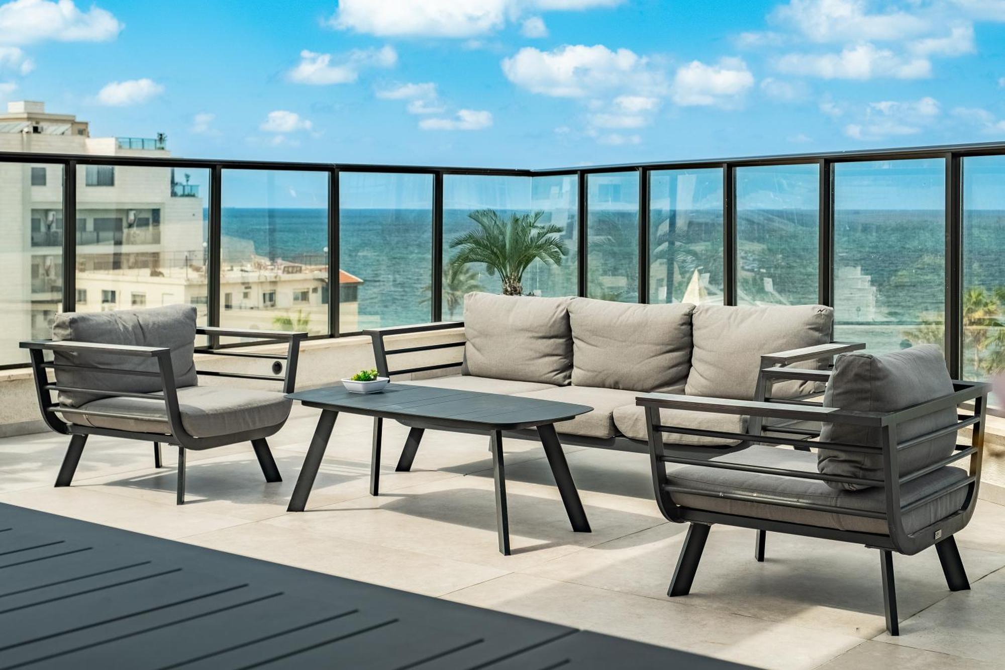 דירה Pool & Jacuzzi Seaview Penthouse By Sea N' Rent